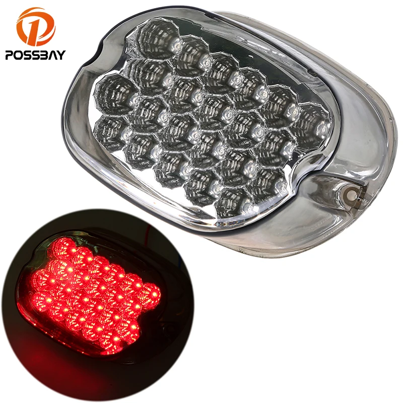 Posbay DC 12V Мотоцикл Задний сигнал задний фонарь скутер тормоз мигалка Индикатор