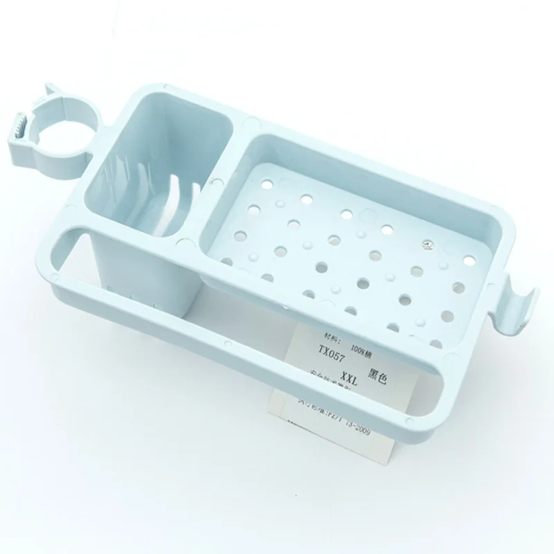 Для ванной для кухни для раковины держатель для хранения кран клип полотенце-трансформер стойка для мыла губчатая тарелка ткань JJJSN11191 - Цвет: 2