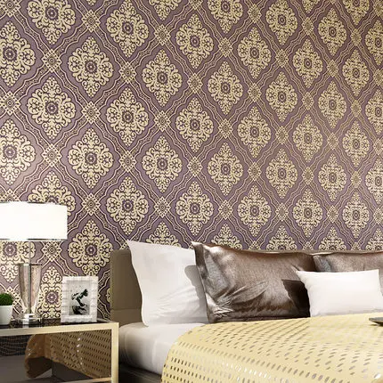 3D European Style Embossed Non-woven Wallpaper Bedroom Living Room TV Background Wall Wallpaper Home 3D European Style Embossed Non-woven Wallpaper Bedroom Living Room TV Background Wall Wallpaper Home