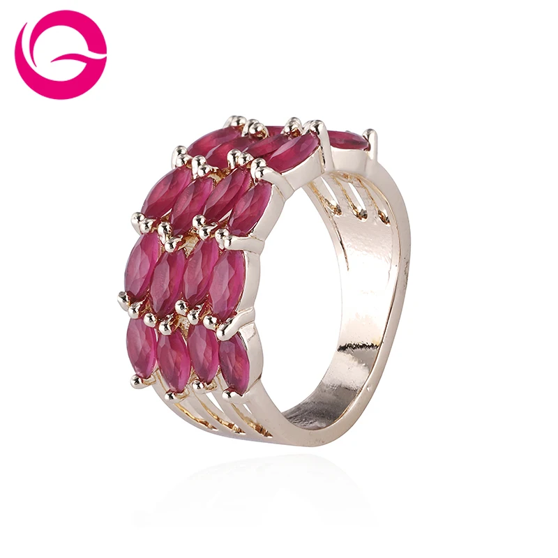 

GAOLA Sparkly Mystic Horse Eye Clear CZ Stone Anniversary Rings For Women Fashion Jewellery Ring J1809