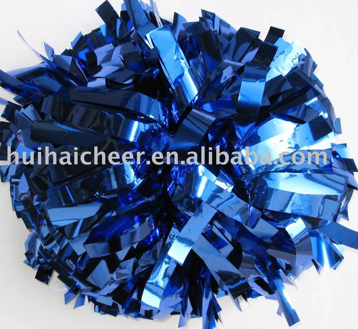 metallic royal blue cheering pom pomscheer pom pomscheer pomspom pom