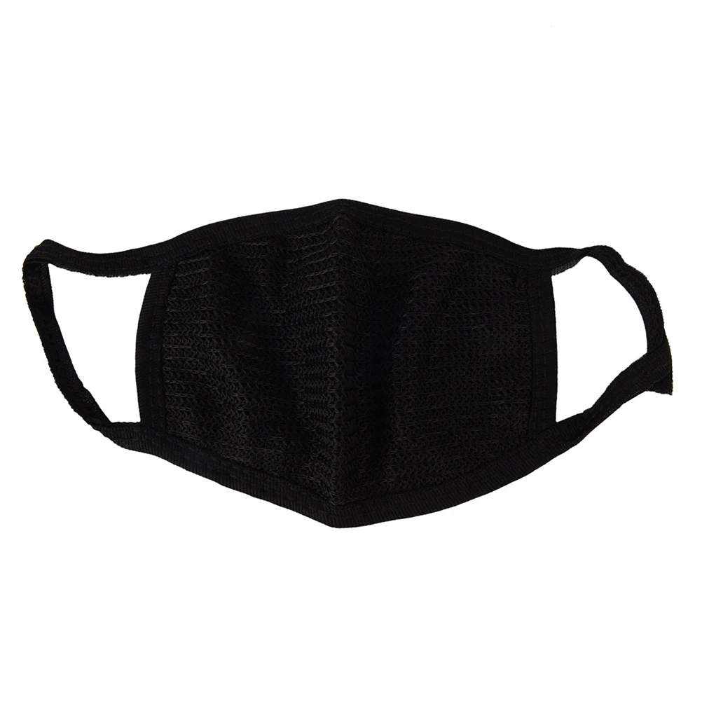 

Health Anti-Dust Black Mouth Face Mask Cycling Men Women Cool Respirator Mask