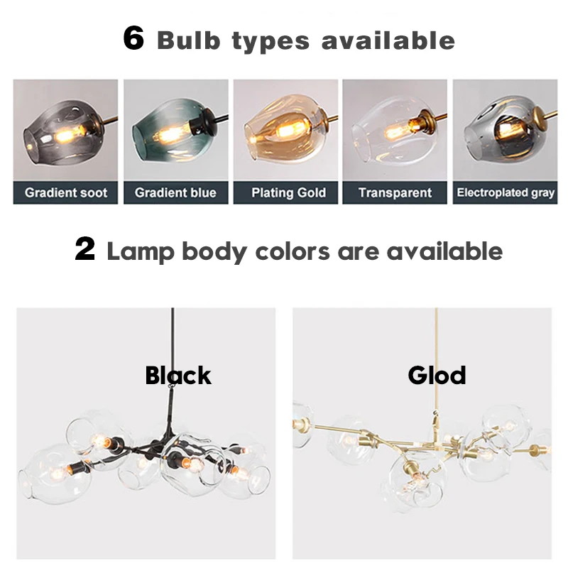 Günstige Nordic Moderne Kronleuchter Decke Kronleuchter Beleuchtung Glas lampe für Wohnzimmer Schlafzimmer Leuchten Industrielle Led Lampe