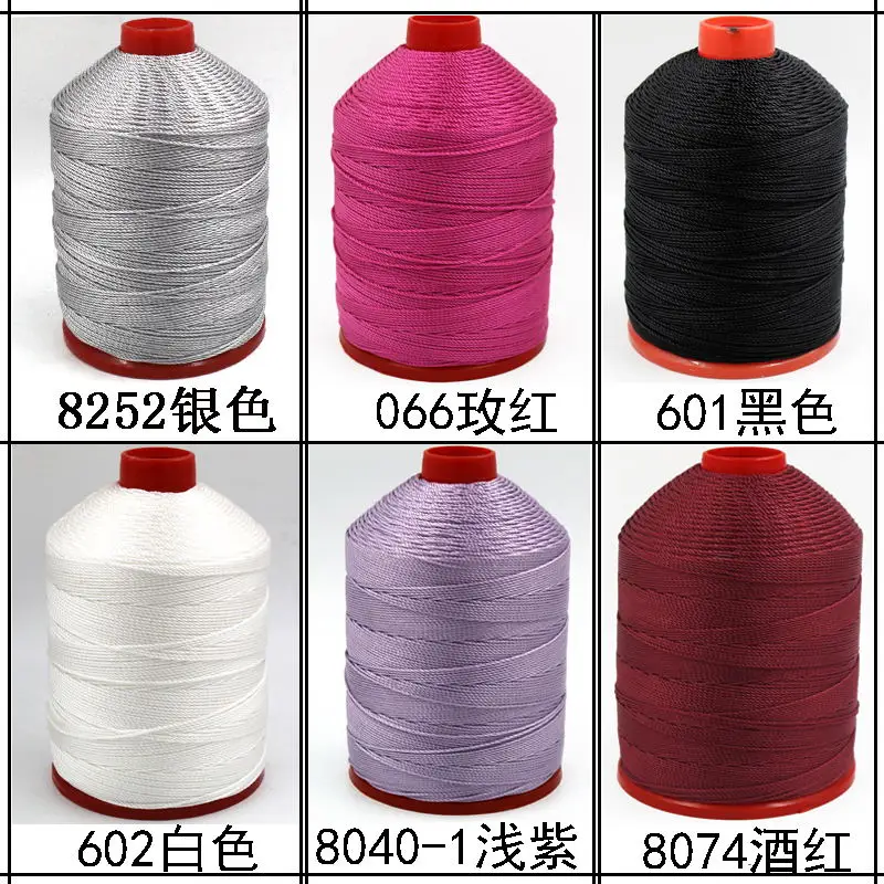 Aoyi производитель продает 30 акций высокопрочные швейные машины, толстая нить кожа, ручная тканая нить, 1,5 мм нейлоновая нить