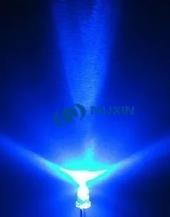 

500pcs 3mm LED Diode DIP Blue Color Diffused Round 3V Light-Emitting Diode 3 mm Wide Angle LED Through Hole Lamp Light