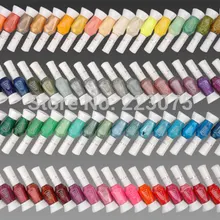 Горячая 72 шт Лак Твердый 2 способа DIY Красота дизайн ногтей лак для рисования кисти ручки