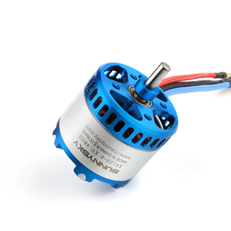 SunnySky X4120 480KV 550KV высокоэффективный бесщеточный двигатель для 3D-каскадерного дрона thumbnail 5