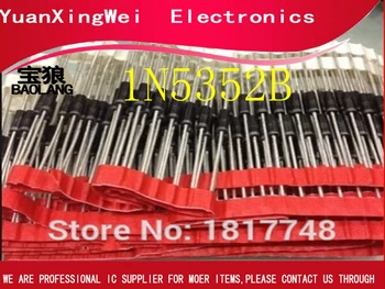 

Free shipping 10pcs 1N5352B 100% NEW IN5352B DIODE ZENER 15V 5W AXIAL