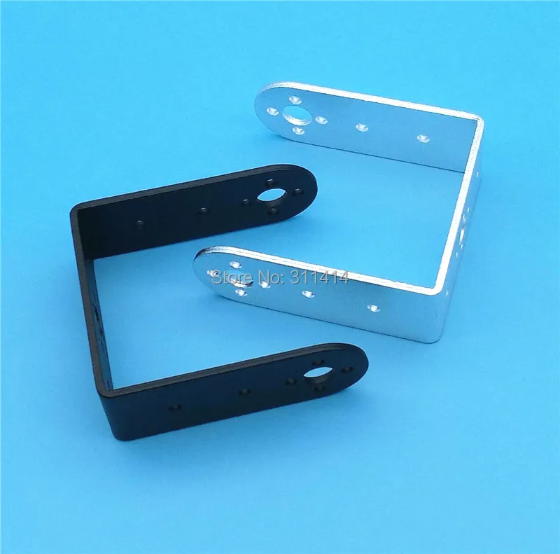 5pcs/lot Long U Bracket Mechanical Arm Robot Manipulator Robot Aluminum