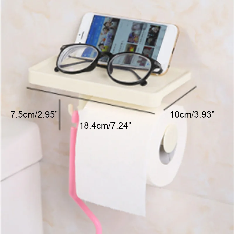 Держатель для туалетной бумаги для ванной комнаты, держатель для мобильного телефона с полкой для ванной комнаты, держатель для туалетной бумаги, коробки для салфеток