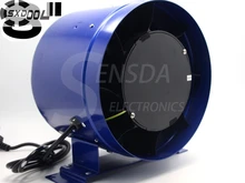 SXDOOL 8″ Inline Duct Fan w/ Speed Controller 8 Inch Exhaust Blower 600CFM 110VAC&220VAC 3000RPM powerful