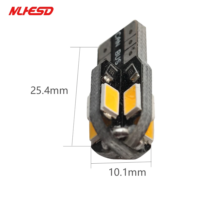 1 шт. высокое качество T10 8SMD 5630 LED Автомобильный свет Canbus NO OBC Ошибка Авто