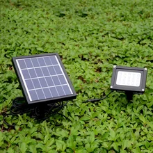 TAMPROAD Водонепроницаемая уличная Солнечная лампа 20 Светодиодный прожектор светодиодный ограничительный светильник Ландшафтный настенный подъездной путь уличное садовое освещение