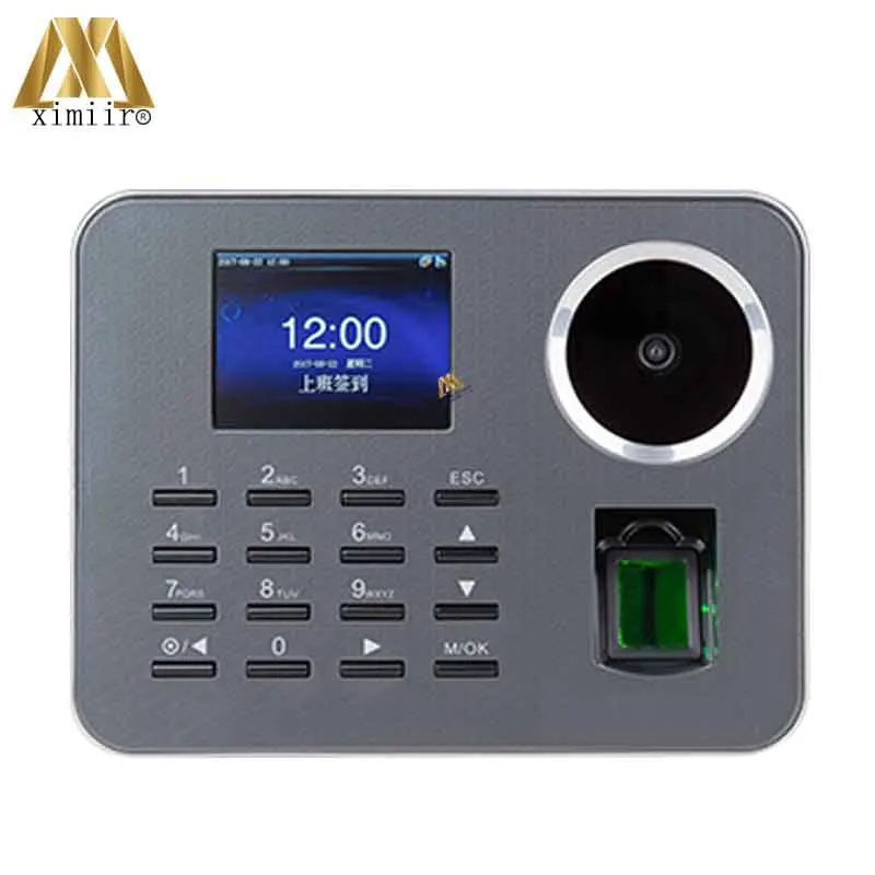 Пальмовое время посещаемости ZK iClock360-P биометрический рекордер времени отпечатков пальцев сотрудников посещаемости с 125 кГц RFID считыватель