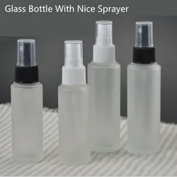 Envío gratuito 1 piezas 30 ml 50 ml Frosted Matt botella cosmética de vidrio con pulverizador o la bomba de la loción de Perfume botella rellenable botella de Envío gratuito 1 piezas 30 ml 50 ml Frosted Matt botella cosmética de vidrio con pulverizador o la bomba de la loción de Perfume botella rellenable botella de