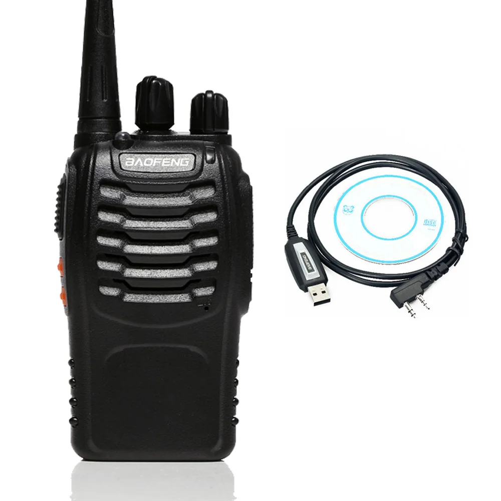 Portable Baofeng bf 888s USB Programming Two Way Radio Walkie Talkie For UHF Band Ham CB
