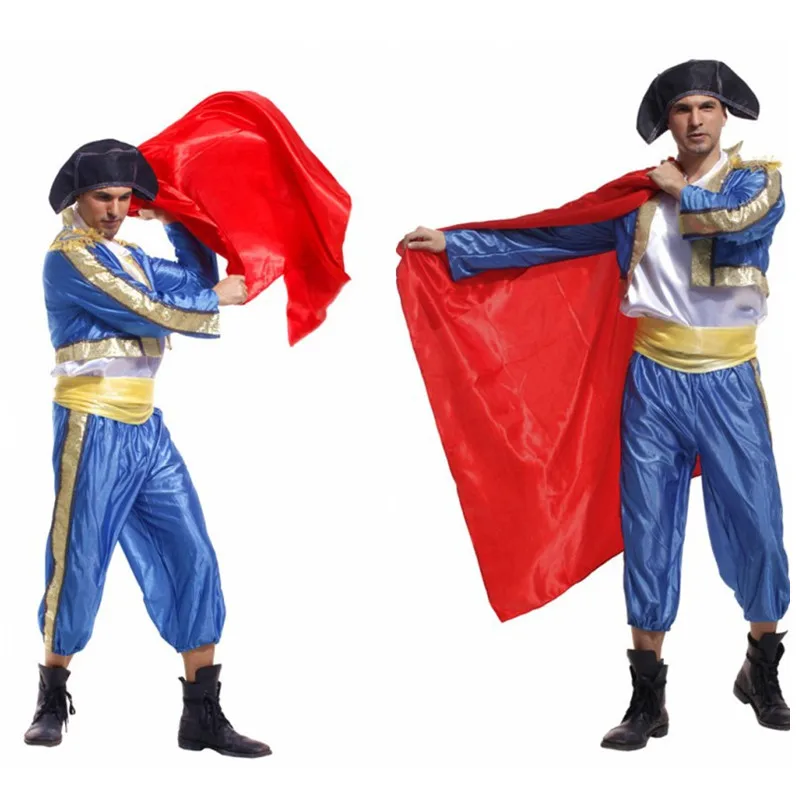 halloween matador dewasa spanish bull fighter cosplay costume