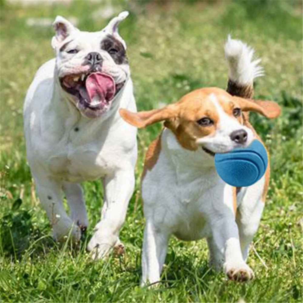 Домашние животные игрушки для собак Экстра-жесткая резиновый мяч забавные интерактивные эластичный шар собака игрушки-Жвачки для собачьих зубов Чистка Teethbrush шары