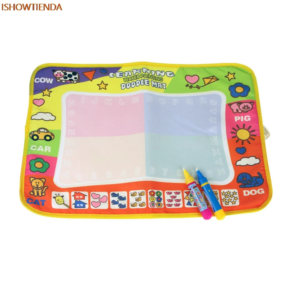 

Aqua Doodle Children Drawing Toys Mat Magic Pen Educational Toy 1 Mat+ 2 Wate Kid Child Creativity Imagination Education