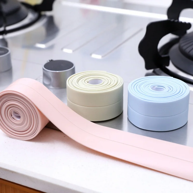 

kitchen living room waterproof corner lining anti-collision adhesive tape moisture mildew proofing line stickers
