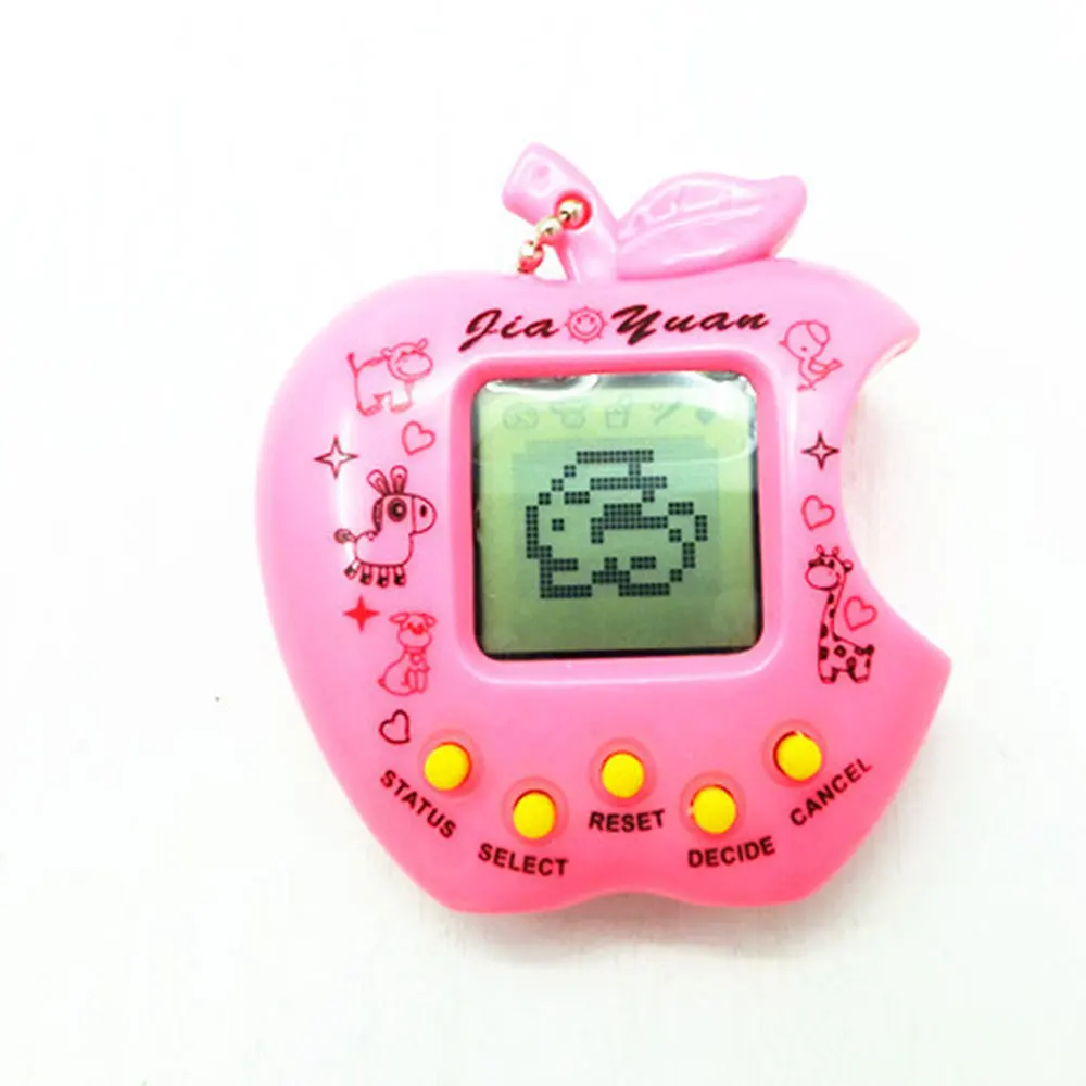 Electronic Pets Toy Virtual Cyber Pets Game Tamagochi Pet Amusing Retro 168 Pets in Machine Games Kids Game Playing Random Color