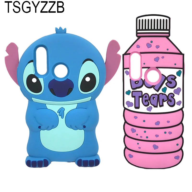 

3D Cartoon Stitch Cat Silicon Case For Fundas Huawei P20 Lite P 20 Lite Cover Cute Soft Rubber Cover For Huawei P20 Lite P20lite