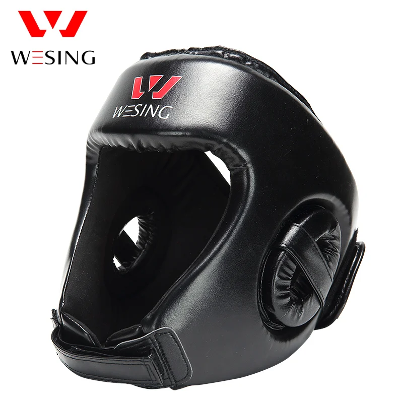 Prix pour Wesing Boxe Head Garde MMA Muay thai Casque protecteur kickboxing Head Gear pu en cuir Prix pour Wesing Boxe Head Garde MMA Muay thai Casque protecteur kickboxing Head Gear pu en cuir