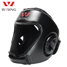 Wesing Бокс Head Guard MMA муай тай Шлем протектор кикбоксингу Head Gear искусственная кожа
