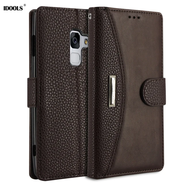 Special Price IDOOLS Wallet Case For Samsung galaxy J6 2018 PU Leather TPU Flip Coque J6 2018 Cover Magnetic Bags Cases For Samsung J6 2018
