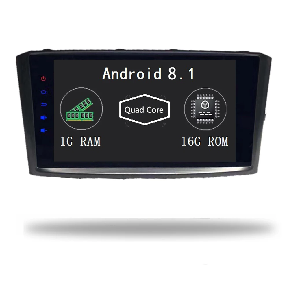 Android 8,1/9,0 Автомагнитола gps Navi для Toyota Avensis 2004-2008 автомобильный мультимедийный стерео аудио навигатор Sat Nav Головное устройство Wifi BT