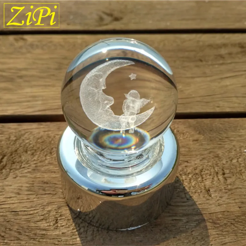 Zipi hogar plata la Luna y a niños caja de música 18 tonos movimiento caja de música DIY música romántica música acrílica caja de regalos de cumpleaños Zipi hogar plata la Luna y a niños caja de música 18 tonos movimiento caja de música DIY música romántica música acrílica caja de regalos de cumpleaños