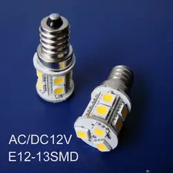 Высокое качество AC/DC12V e12 свет, LED E12 лампы 12 В E12 светодиодные лампы Бесплатная доставка 20 шт./лот