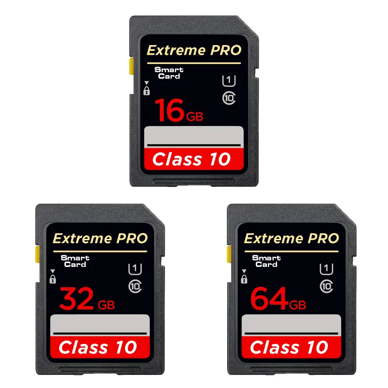 

SD Card Extreme Pro SDHC/SDXC Memory Card 32GB 64GB 128GB 256GB C10 U1 UHS-I cartao de memoria Flash Card for Camera