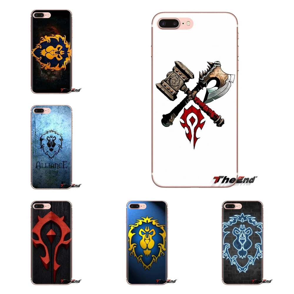 

Soft Transparent Cover World Of Warcrafts Wows Horde Alliance For Huawei Mate Honor 4C 5C 5X 6X 7 7A 7C 8 9 10 8C 8X 20 Lite Pro