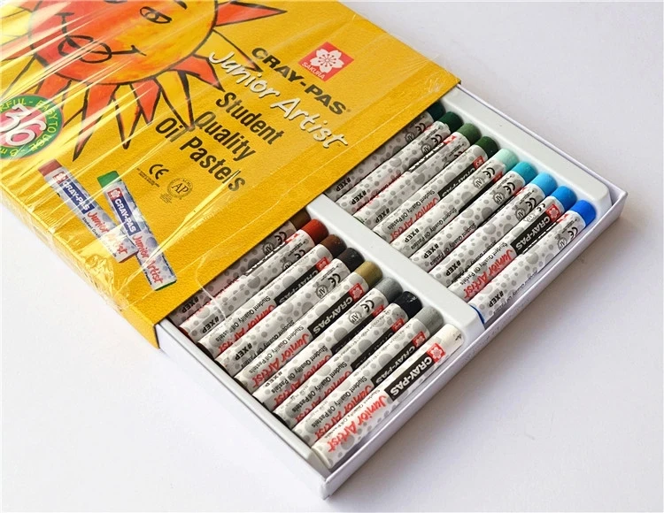 36 pcs per Set Sakura Cray Pas Student Quality Oil Pastels for Junior