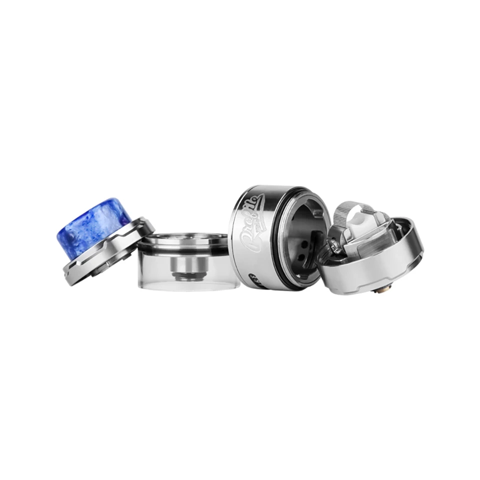 Newest Original Wotofo Profile Unity RTA Tank with 3pcs glass tube 10pcs cotton 0.18ohm A1 Mesh E Cigarette Vaporizer for 510 (16)