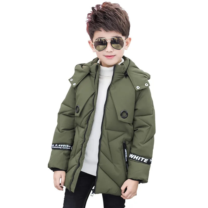 

Winter Jackets for Boys Cotton Warm Coat Parkas Kids Clothes Snowsuit Outerwear Children's Winter Jackets Baby Boys Clothing
