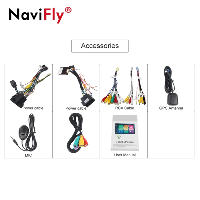 Clearance NaviFly 8" Android 8.0 4G RAM Car multimedia Player radio GPS navigation for Mercedes/Benz/E-Class/W211/E200/E220/E300/E350 4