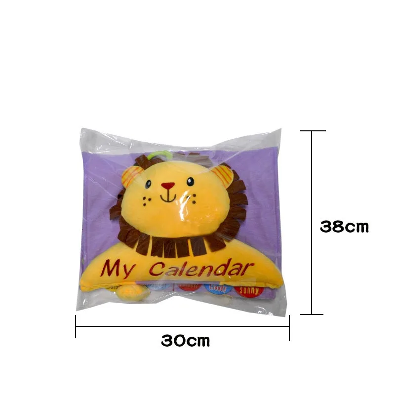  Intellectual intelligence Clock Calendar teaching aids hour learner early Education puzzle Toy Clot - 32982535933