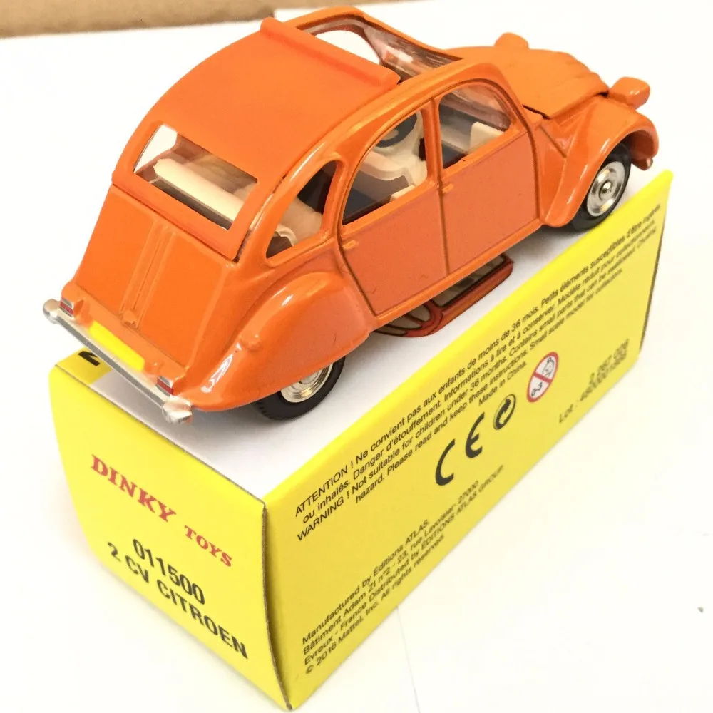 1:43 Dinky Toys NEW Atlas 011500 2 CV CITROEN ALLOY Diecast Car MODEL Toy Gift