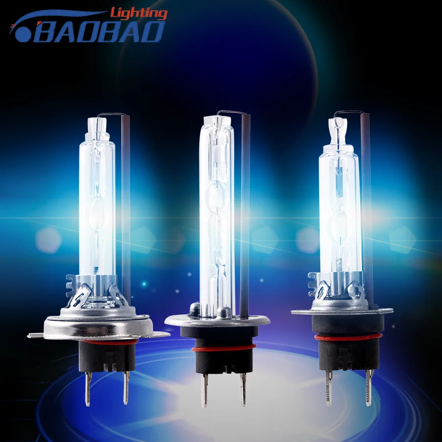 BAOBAO прожектор автомобильные hid фары 35 Вт 5500 k HID переделка в ксенон лампочка H7 H11 9012