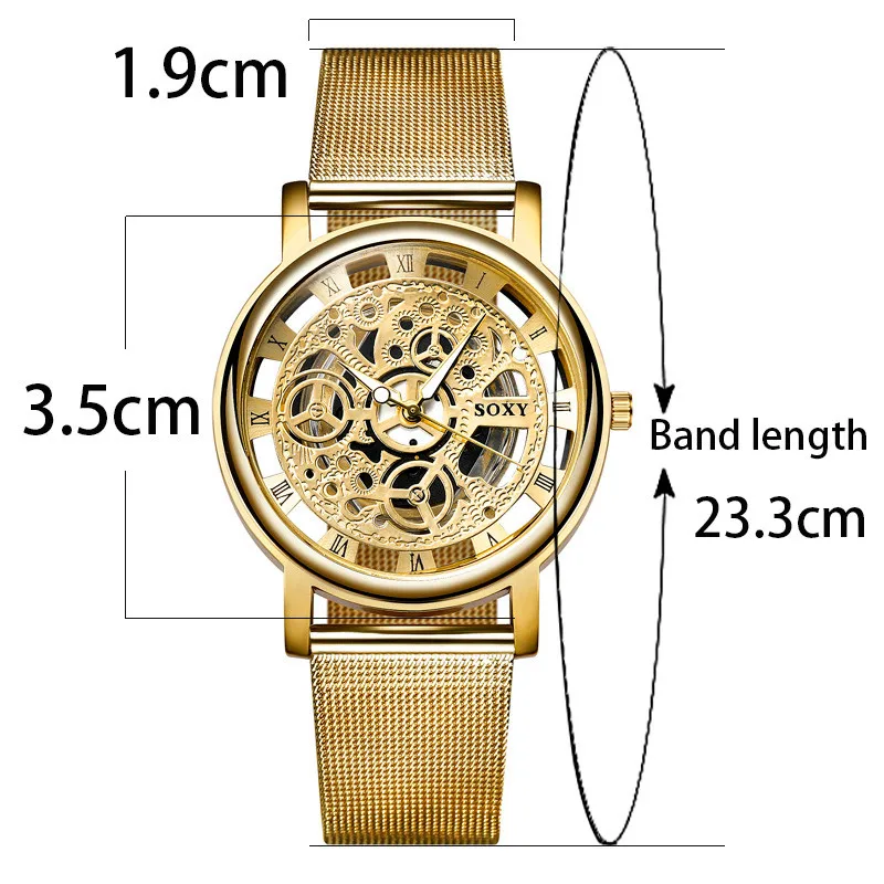 Steampunk Skeleton Wrist Watch