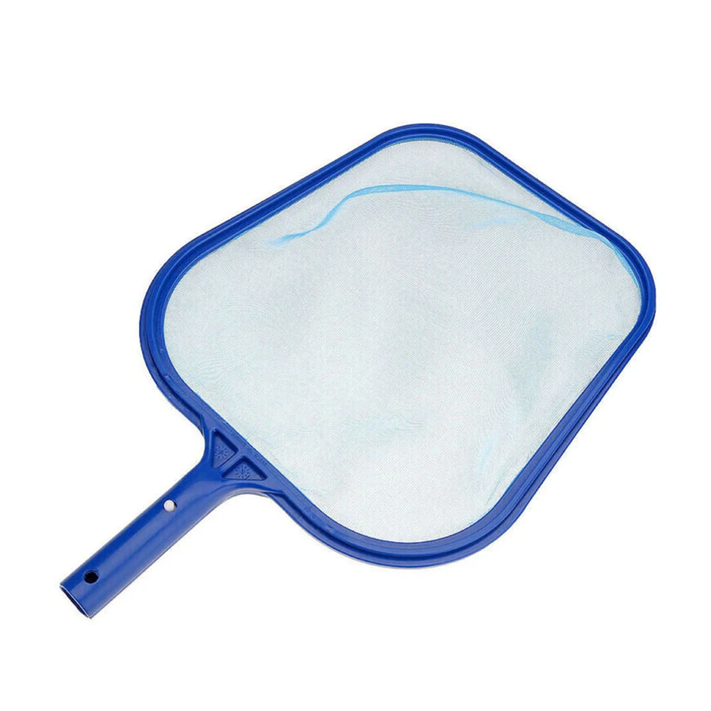 New Arrival Professional Blue Plastic Leaf Rake Mesh Net Skimmer Clean Swimming Pool Tool Leaf Skimmer Net