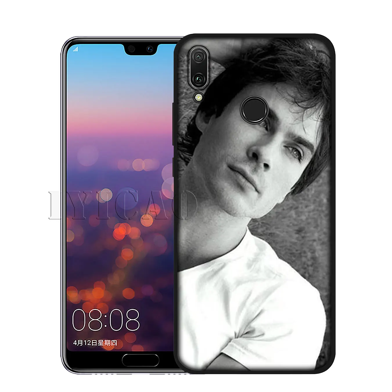 IYICAO Дневники вампира Ян сомерхалдер мягкий чехол для huawei P20 Pro P10 P8 P9 Lite Mini P Smart чехол - Цвет: 5