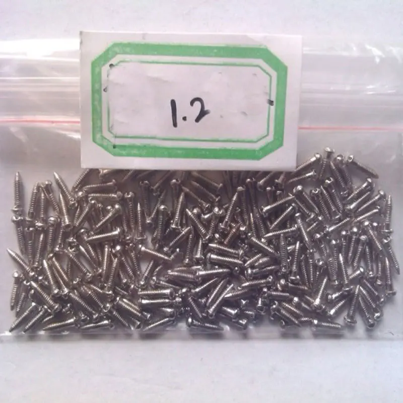 

1.2*3.6 conventional screw Spectacle nose support Stipules screw 200pcs
