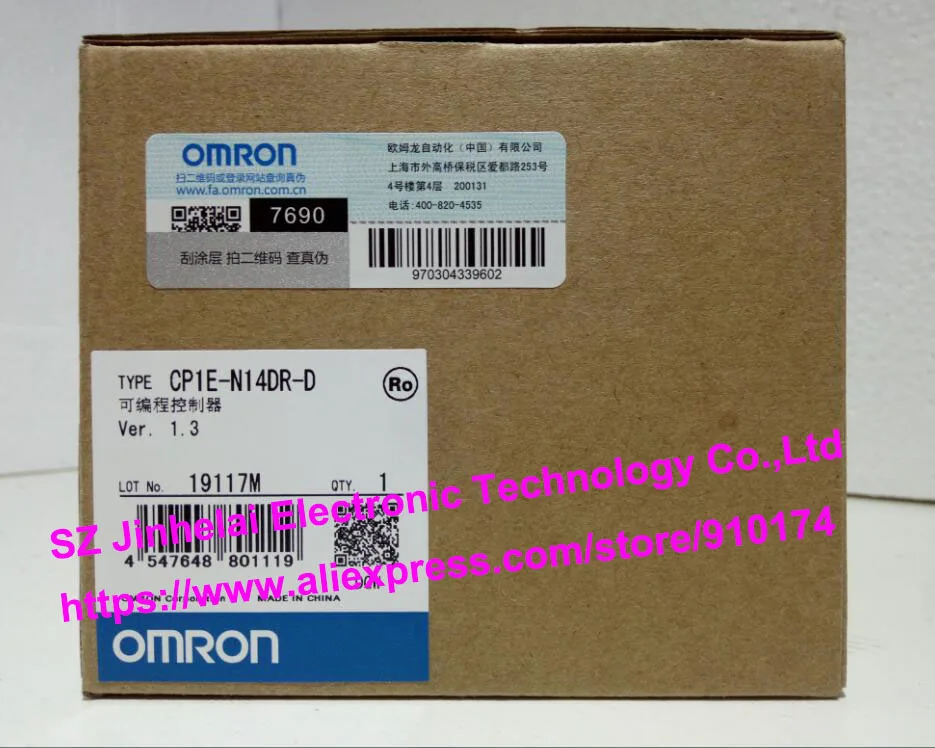 

New and original CP1E-N14DR-D PLC controller