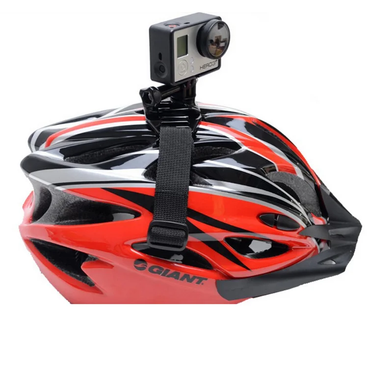 Cycle Bike Helmet Mount For Apeman A79 Vented Cycling Bicycle 