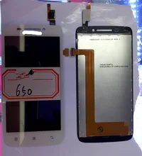 For Lenovo S650 LCD Display+Touch Screen Panel Digitizer Accessories For S650 Smartphone Free Shipping+Track Number