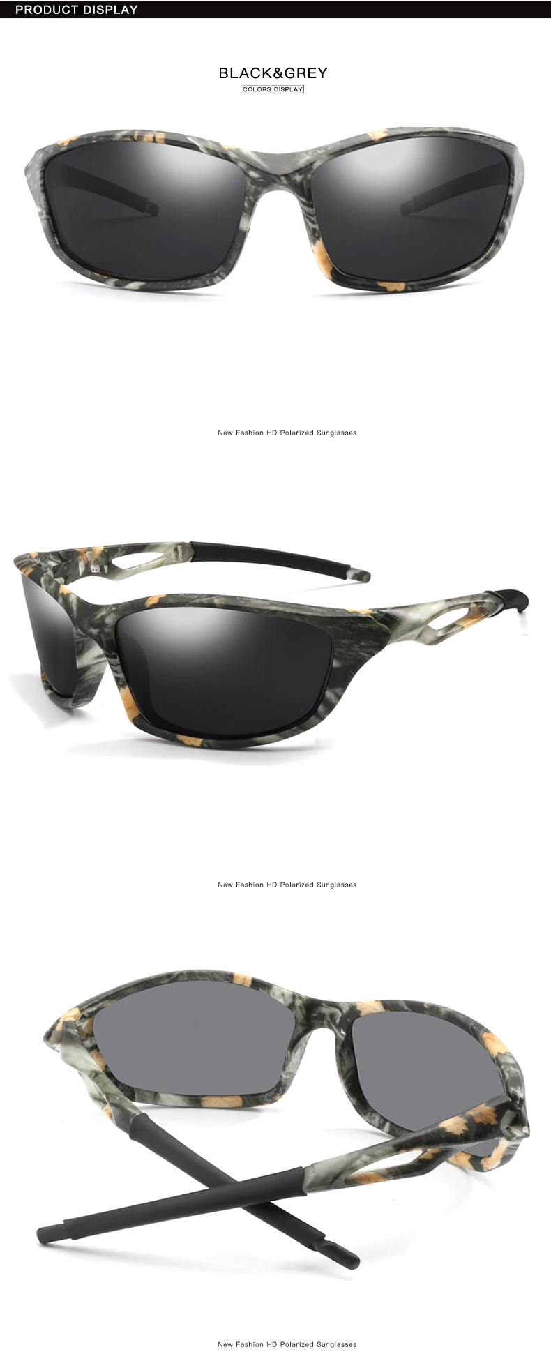 Длинные Хранитель 2019 для женщин поляризационные солнцезащитные очки для камуфляж HD объектив Защита от солнца очки безопасного вождения