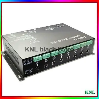 

Constant surrent 24 Channel 350mA/700mA/CH DMX512 Controller Led Decoder Dimmer For Project DMX Signal Indicator Flash Function